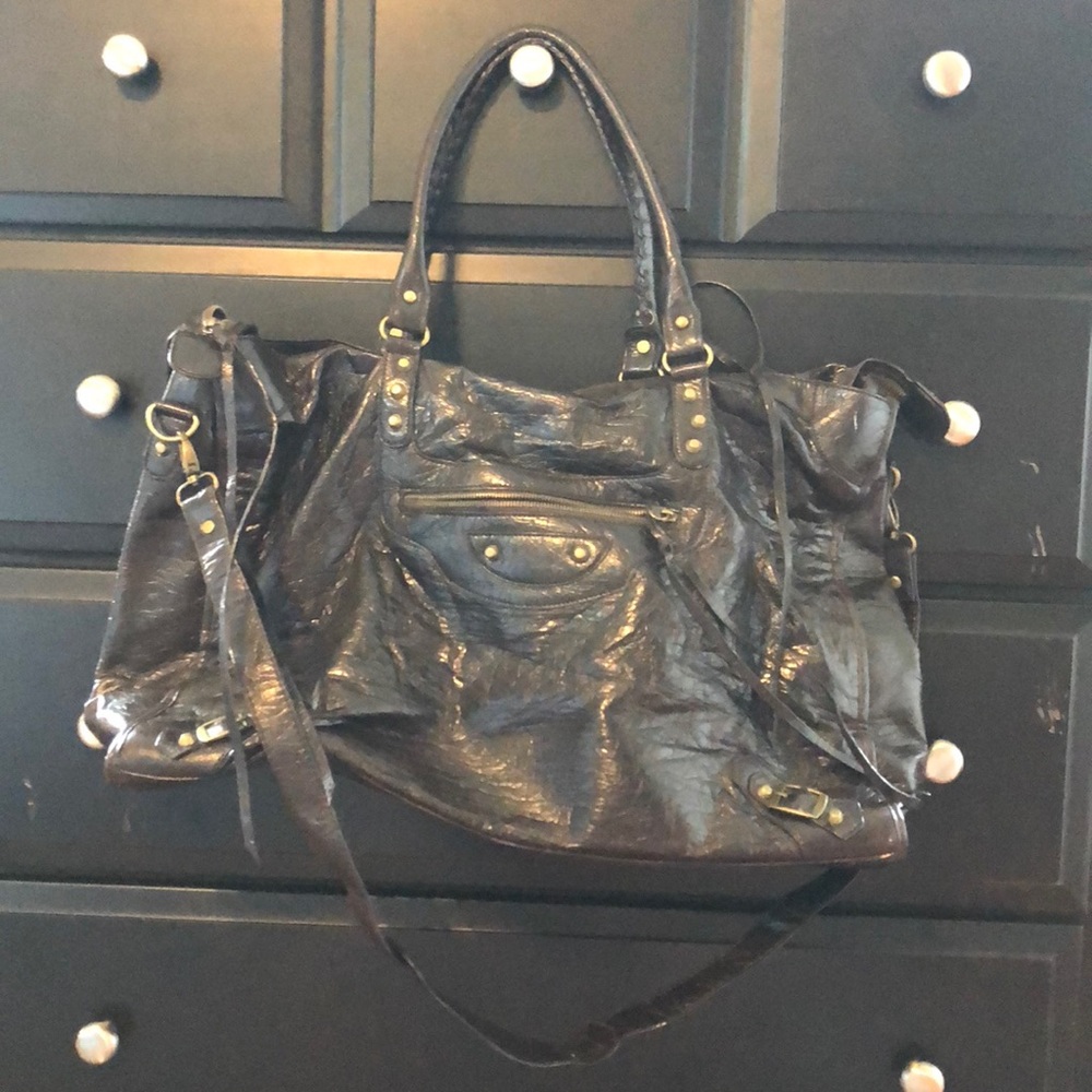 Brown Overnight Bag